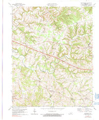 Montpelier 1973 topographic map thumbnail