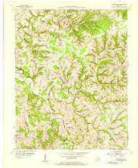 Montpelier 1953 topographic map thumbnail