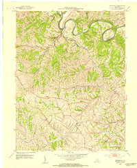Moorefield 1953 topographic map preview