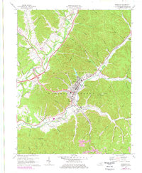 Morehead 1970 topographic map thumbnail