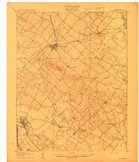 Morganfield 1907 topographic map thumbnail