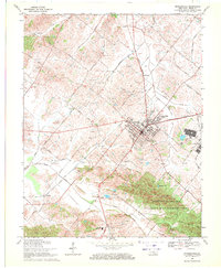 Morganfield 1969 topographic map thumbnail