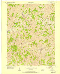 Mount Olivet 1952 topographic map thumbnail