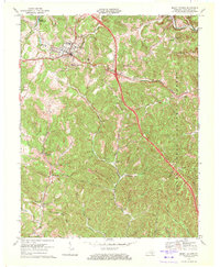 Mount Vernon 1970 topographic map thumbnail