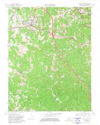 Mount Vernon 1970 topographic map thumbnail