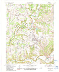 Mount Washington 1982 topographic map thumbnail