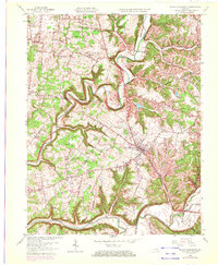 Mount Washington 1959 topographic map thumbnail