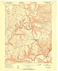 Mount Washington 1951 topographic map thumbnail