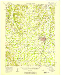 Murray 1951 topographic map preview
