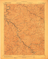 Naugatuck 1917 topographic map thumbnail