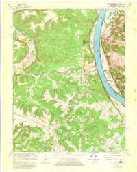 New Amsterdam 1970 topographic map thumbnail