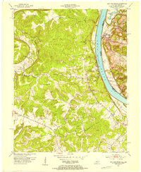 New Amsterdam 1950 topographic map thumbnail