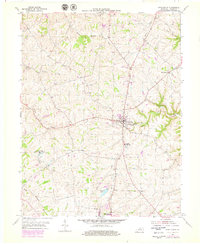 New Castle 1954 topographic map thumbnail