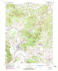 New Haven 1953 topographic map thumbnail