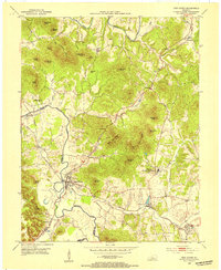 New Haven 1953 topographic map thumbnail