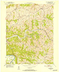 New Liberty 1950 topographic map thumbnail
