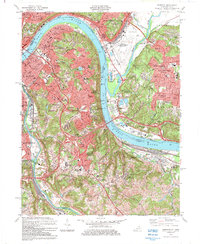 Newport 1983 topographic map thumbnail