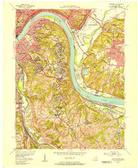 Newport 1955 topographic map thumbnail