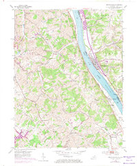 New Richmond 1953 topographic map thumbnail