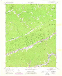 Nolansburg 1954 topographic map thumbnail