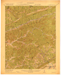 Nolansburg 1919 topographic map thumbnail