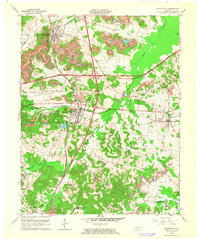 Nortonville 1963 topographic map thumbnail