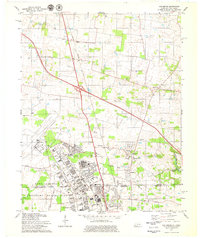 Oak Grove 1979 topographic map thumbnail