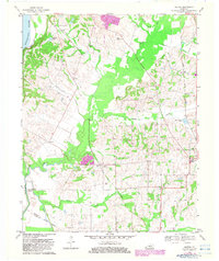 Oakton 1970 topographic map thumbnail
