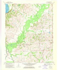Oakton 1970 topographic map thumbnail