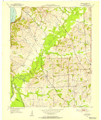 Oakton 1951 topographic map thumbnail