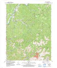 Offutt 1992 topographic map thumbnail