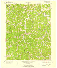 Oil Springs 1954 topographic map thumbnail