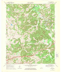 Olney 1967 topographic map thumbnail