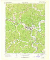 Paintsville 1971 topographic map thumbnail