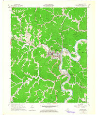 Paintsville 1962 topographic map thumbnail