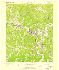 Paintsville 1954 topographic map thumbnail