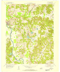 Paradise 1954 topographic map thumbnail