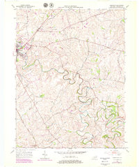 Paris East 1952 topographic map thumbnail