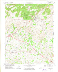 Park City 1973 topographic map thumbnail