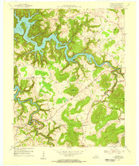 Parnell 1953 topographic map thumbnail