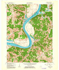 Patriot 1961 topographic map thumbnail