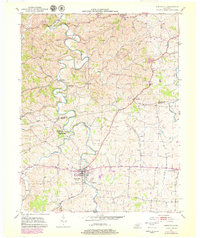 Perryville 1952 topographic map thumbnail