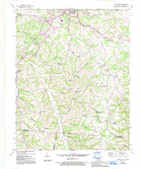 Petroleum 1954 topographic map thumbnail