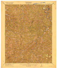 Pikeville 1916 topographic map thumbnail