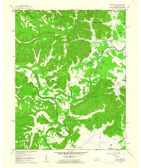 Pitts Point 1960 topographic map thumbnail