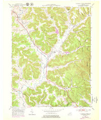 Plummers Landing 1951 topographic map thumbnail