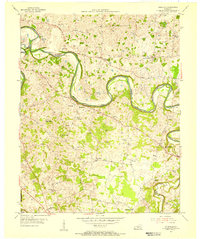 Polkville 1954 topographic map thumbnail
