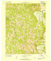 Polsgrove 1953 topographic map thumbnail
