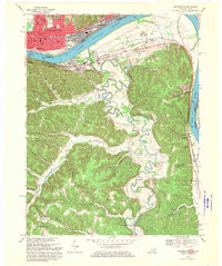 Portsmouth 1968 topographic map thumbnail