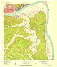 Portsmouth 1953 topographic map thumbnail